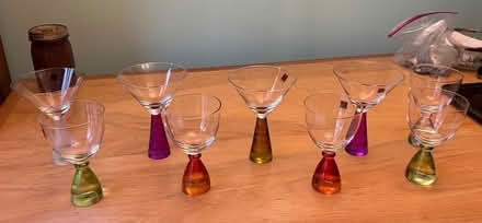 Photo of free 9 multi colored glasses (Mohegan Lake) #1