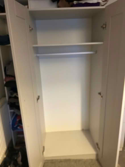 Photo of free Grey Wardrobe (Bexleyheath DA1) #1