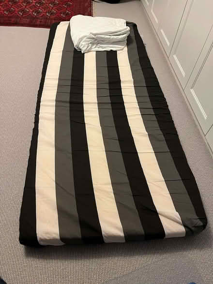 Photo of free Narrow single mattress and cover (Herne Hill SE24) #1