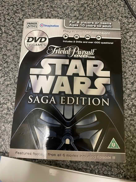 Photo of free Star Wars trivial pursuit dvd game (Southdown) #1
