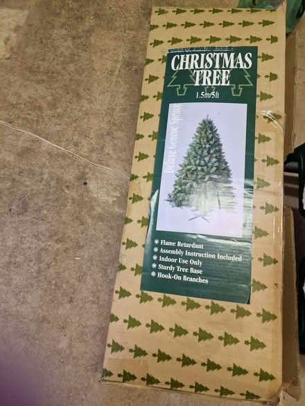 Photo of free Artificial Christmas tree (Knighton LD7) #1