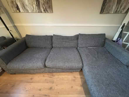 Photo of free DFS Grey Corner Sofa (Chorlton M21) #2