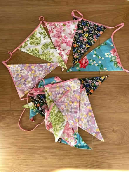 Photo of free Fabric Floral Bunting (S7 Nether Edge) #2
