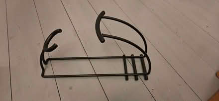 Photo of free Black Metal Wine Bottle Holder/Rack (GL53 Charlton Kings) #1