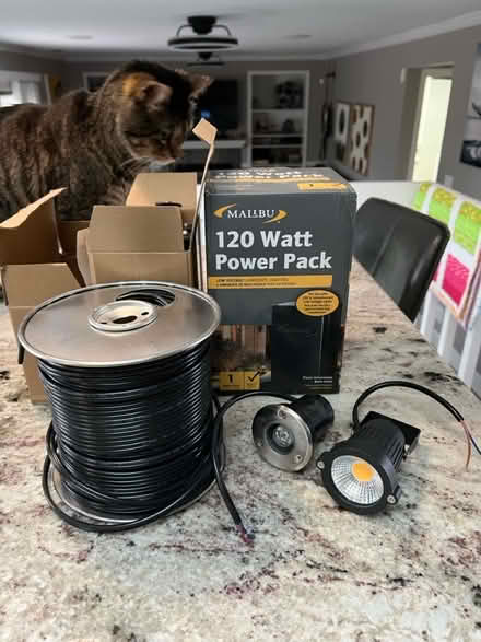 Photo of free Landscape lighting kit (83rd & Mendingwall) #1