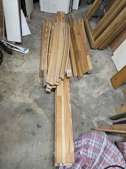 Photo of free Wooden bed frame (underwood, NG16) #1
