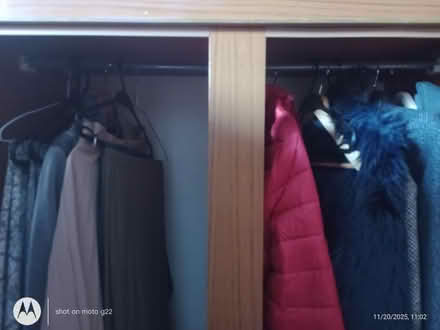 Photo of free disassembled tall wooden cabinet (Rg6) #3