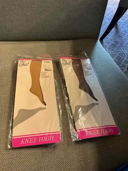 Photo of free 3 pairs of knee highs (Park Slope) #1