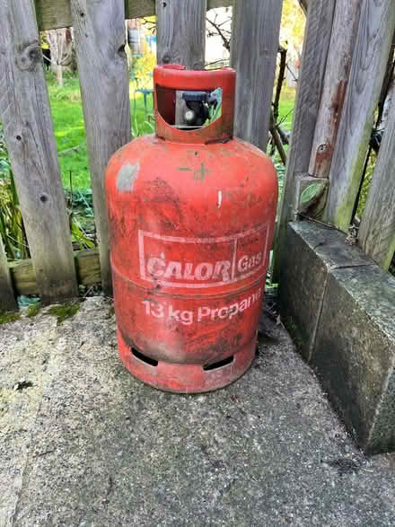 Photo of free Empty 13kg Propane bottle (Wirksworth DE4) #1