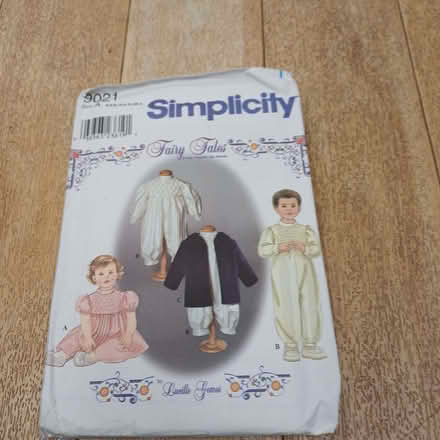 Photo of free Simplicity sewing pattern (Baby) (Sydenham SE26) #1