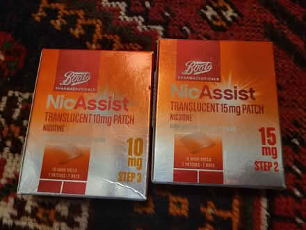 Photo of free Nicassist patch 15 mg 10 mg (West Croydon CR0) #1