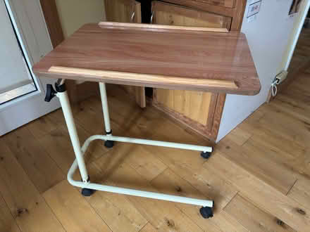 Photo of free AdjustableOver bed table excellent condition (Upper Wolvercote OX2) #1