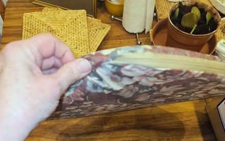 Photo of free 4 kitchen chair cushions (Dalston E8) #1