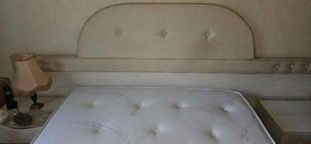 Photo of free Dressing table with trifold mirrors matching bedside tables (Aylestone LE2) #3