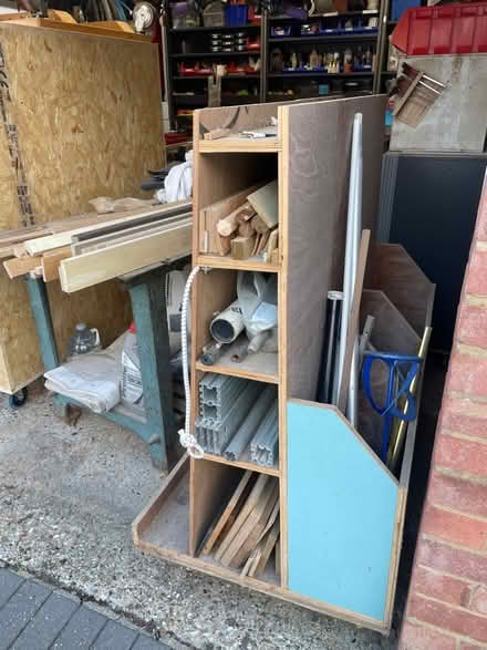 Photo of free Wood rack/storage trolley (London Rd, HW HP11) #2