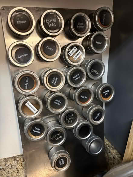 Photo of free Magnetic spice rack & knife block (Willow Glen) #2
