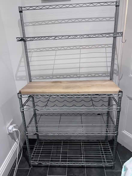 Photo of free Metal kitchen shelves (Marylebone London) #4