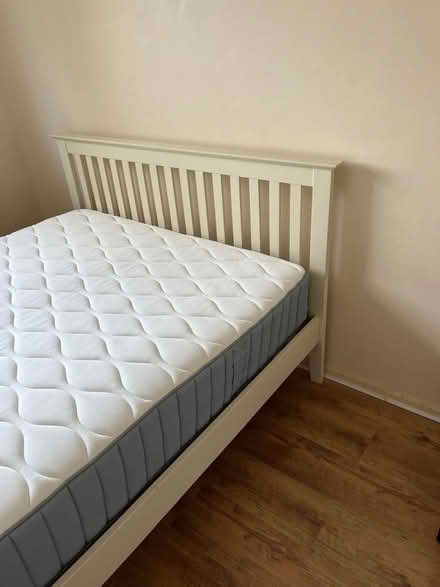 Photo of free King size Bed & Mattress (Fleetville AL4) #4