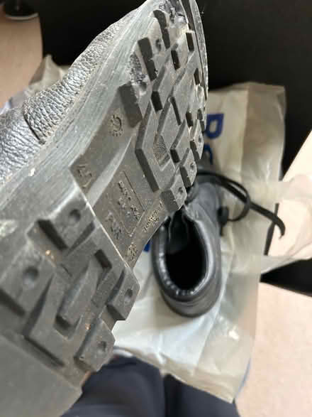 Photo of free Work boots (Overstone Lodge) #2