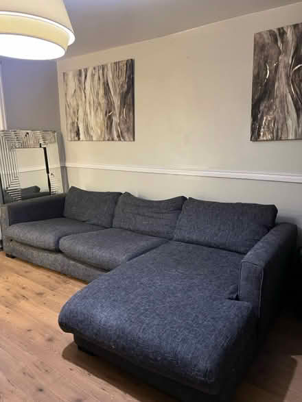 Photo of free DFS Grey Corner Sofa (Chorlton M21) #1