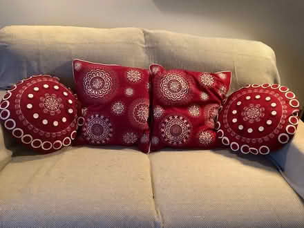 Photo of free Christmas cushions (Whitchurch, Bristol) #1