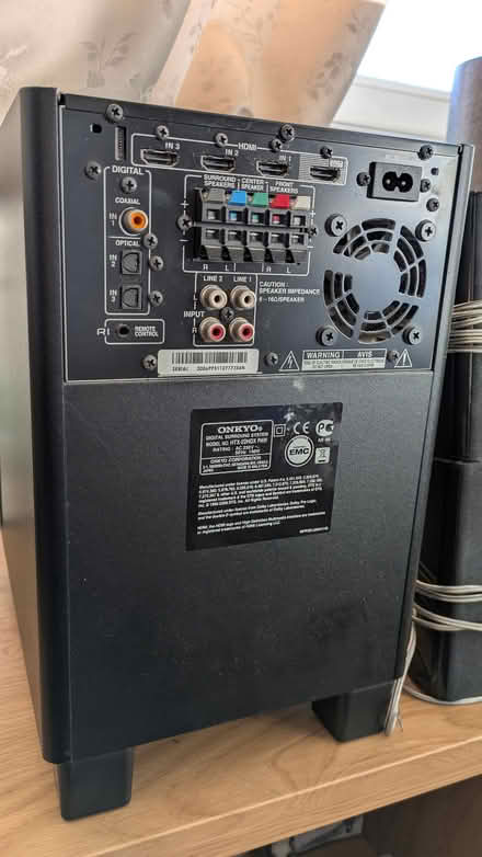Photo of free onkyo digital surround system (hackney E9) #2