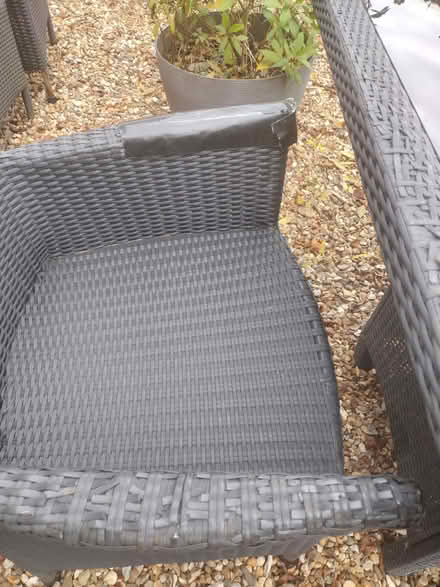 Photo of free 3 garden chairs plus table (Forest hill se23 2hn) #2