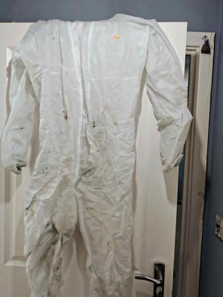 Photo of free Painting suit with splashes (Commonside Rd) #1