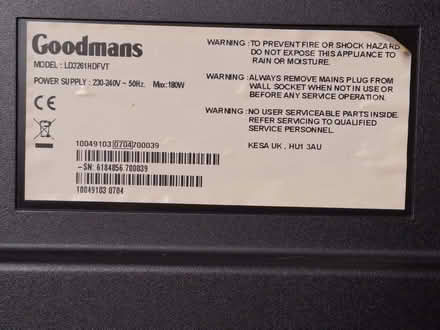 Photo of free 32 in tv (Crewton DE24) #3