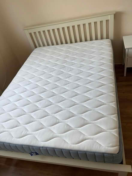 Photo of free King size Bed & Mattress (Fleetville AL4) #2