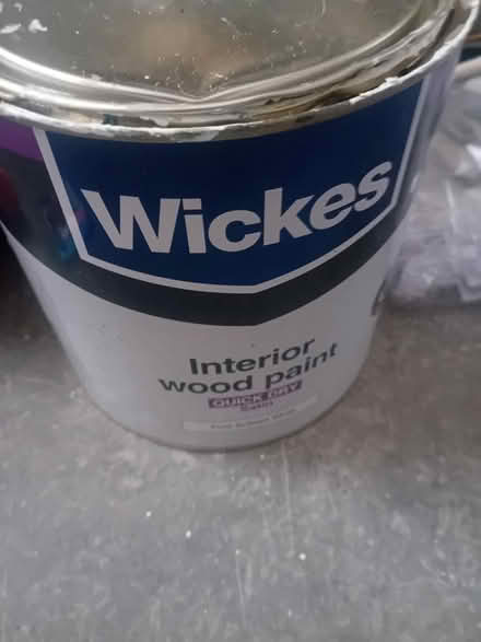 Photo of free Wickes white interior wood paint (DA10 0BJ) #1