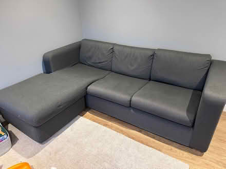 Photo of free Grey sofa bed (Eight Ash Green CO6) #2