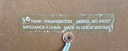 Photo of free Vintager Shelf Speakers - working (Harlington UB3) #2