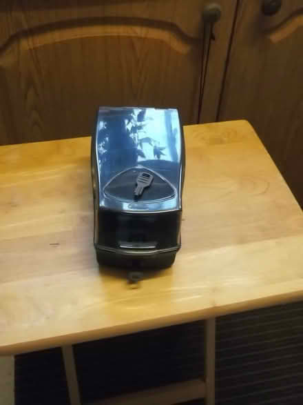 Photo of free Plastic lockable file box (Walton) #1