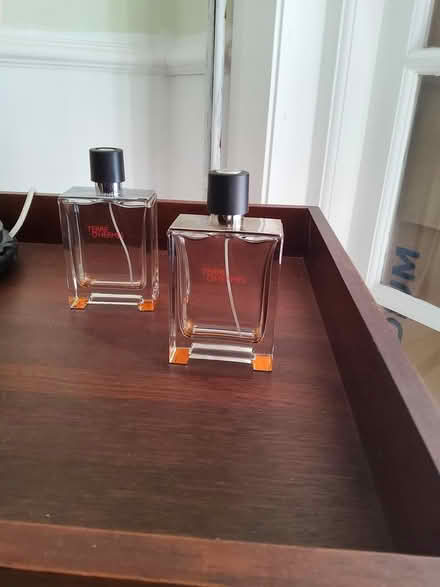 Photo of free Hermes Terre Heavy glass bottles (Bexhill on Sea) #3