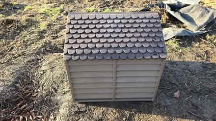 Photo of free Plastic Dog Kennel (Hawkwell SS5) #1
