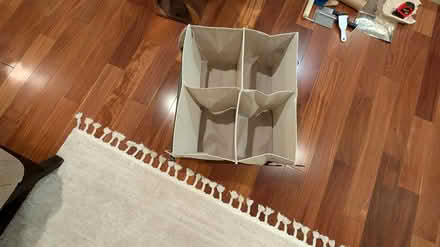 Photo of free Closet hanging organizer (Cupertino/West San Jose) #1