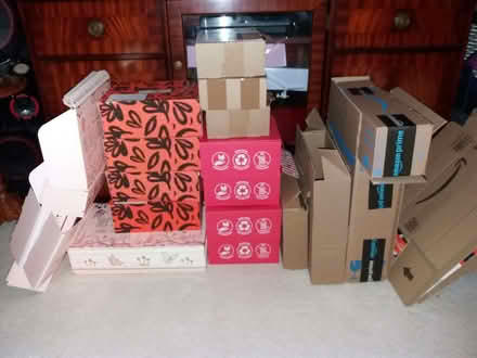 Photo of free Small cardboard boxes (Hanley Swan WR8) #1