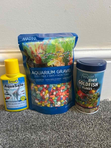 Photo of free Fish food/new gravel/water treatment (Plumpton CA11) #1