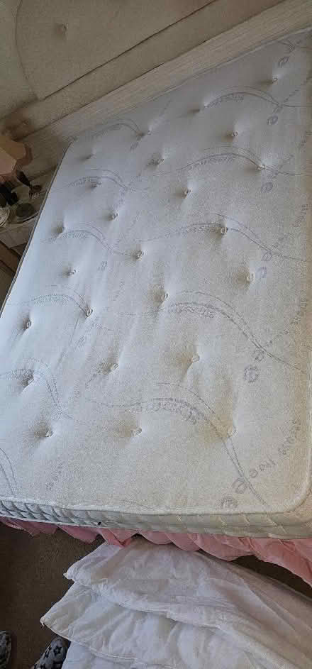 Photo of free Double divan bed and matress with 2 drawers (Aylestone LE2) #1