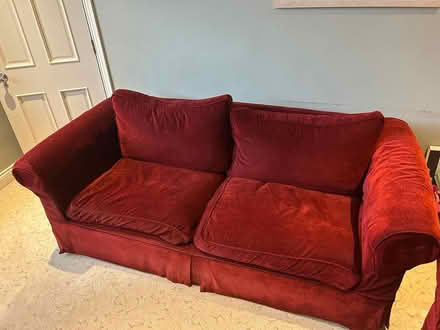 Photo of free Pair of Sofas (Mount Merrion, Dublin) #1