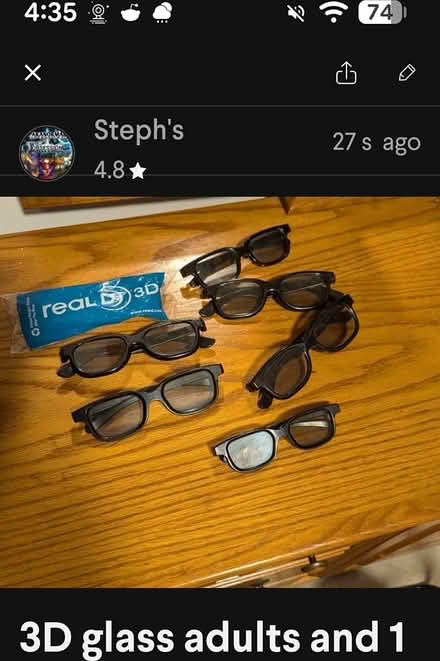 Photo of free 3D glasses (Ottawa) #1