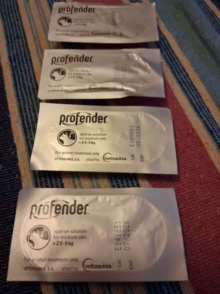 Photo of free Cat worming pipettes (Preston Park area BN1) #1