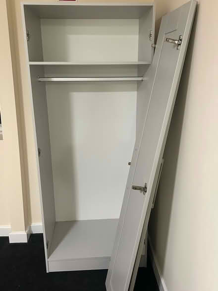 Photo of free Grey Wardrobe (Bexleyheath DA1) #3