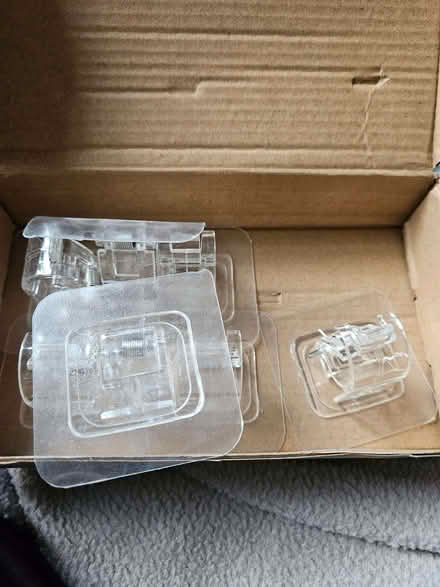 Photo of free Stick on Curtain Rail Holders x7 (Wheatley OX33) #2