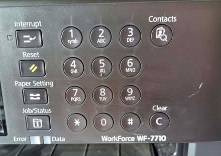 Photo of free Large Epson printer, photocopier, scanner. WF 7710DWF (Titness Park SL5) #4