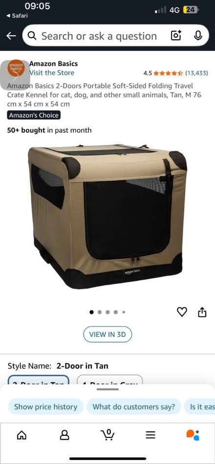 Photo of Travel Crate for Frenchie (Ashby-de-la-zouch LE65) #1