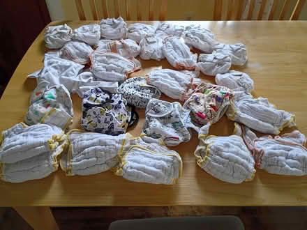 Photo of free Newborn & 0-3 month cloth diapers (Banks Square, Waltham) #1