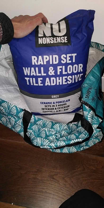 Photo of free Tile adhesive (Cambridge CB5) #1