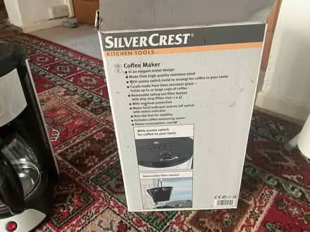 Photo of free Silvercrest Coffee Maker Hardly Used (Henfords Marsh BA12) #3